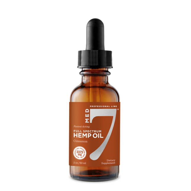 Hemp CBD Oil Cinnamon Large 2oz