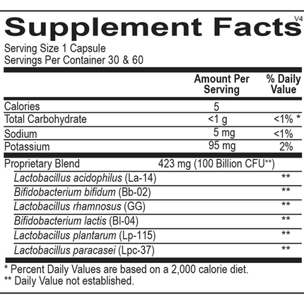 Ortho Biotic® 100 60ct