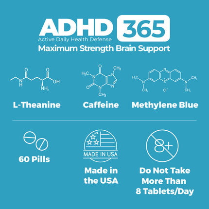 ADHD 365 - Active Daily Health Defense 60