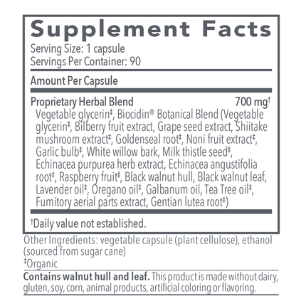 Biocidin Capsules 90ct