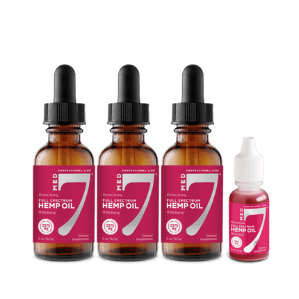 Hemp CBD Oil Wild Berry Small .5oz