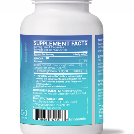 Mega IgG2000 capsules #120