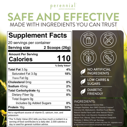 Collagen Protein Vanilla 20oz