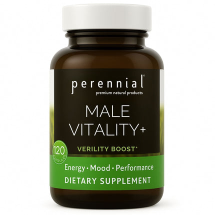 Male Vitality Plus – Herbal Supplement for Men’s Wellness (120 Capsules)